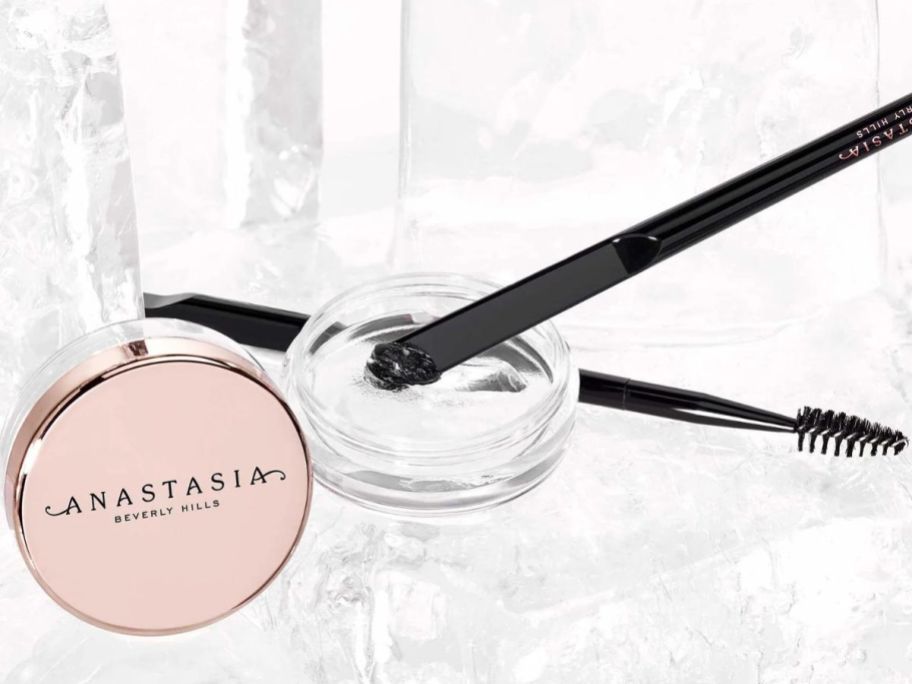 The Anastasia Beverly Hills Brow Freeze Duo with gel and brush