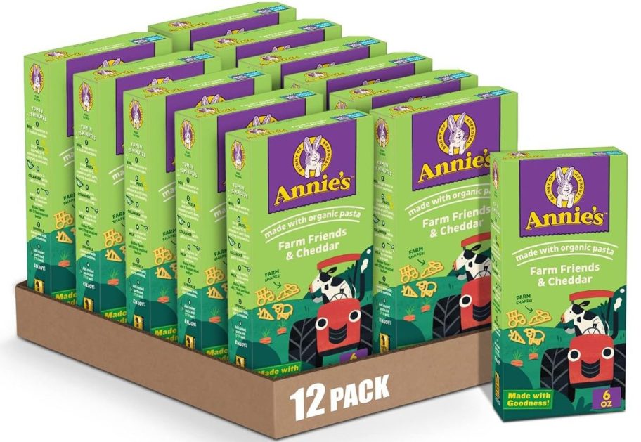 Annie's Farm Friends & Cheddar Mac & Cheese Boxes