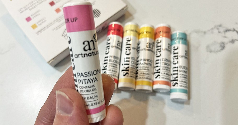 ArtNaturals Lip Balm 6-Pack Only $6.49 Shipped on Amazon | Thousands of 5-Star Reviews