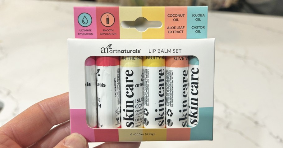 ArtNaturals Organic Lip Balm 6-Pack Only $7.76 Shipped on Amazon (Over 7,600 5-Star Ratings!)