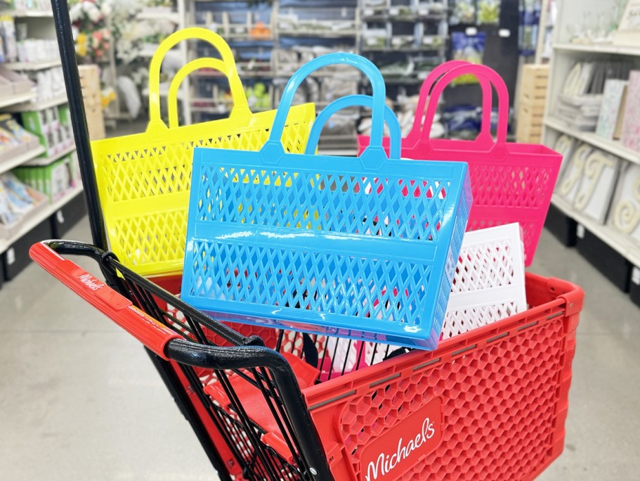 WOW! Michaels Jelly Totes Just $4.99 (Regularly $10) – Perfect Summer Accessory!