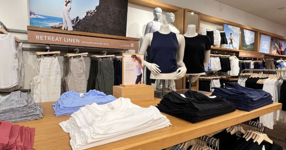 Up to 80% Off Athleta Sale | Tops from $12.97, $14.97 Leggings & More