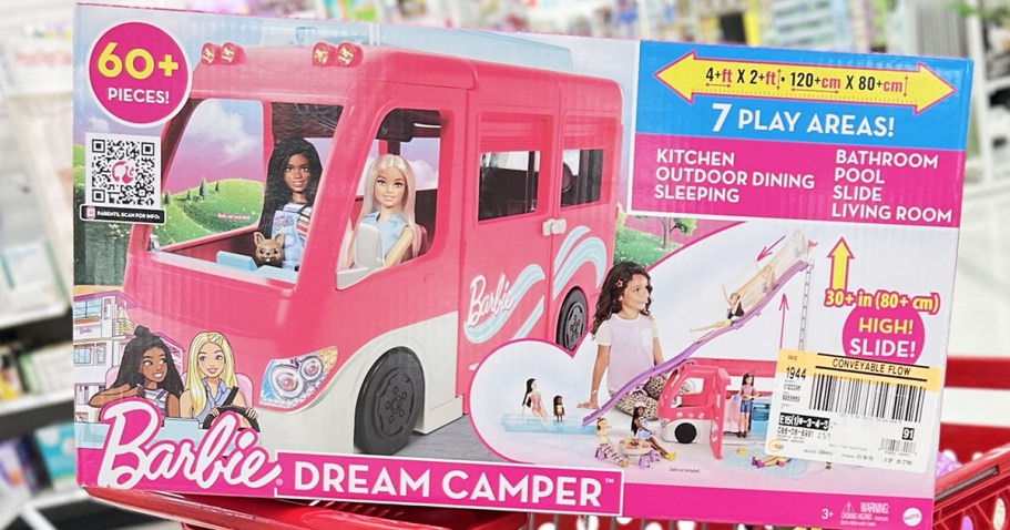 Barbie Dream Camper Playset w/ 60 Accessories Just $56 Shipped After Walmart Cash (Reg. $89)