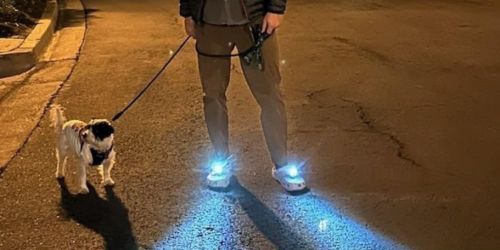 Five Below Has Battery Powered Shoe Lights (They’re Headlights for Your Crocs!)