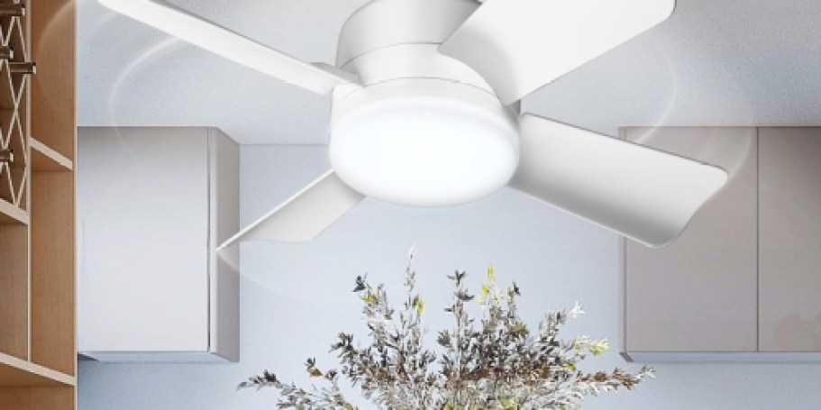 Ceiling Fan & Light from $35 Shipped – Screws into Light Socket (8,000 Sold Today!)