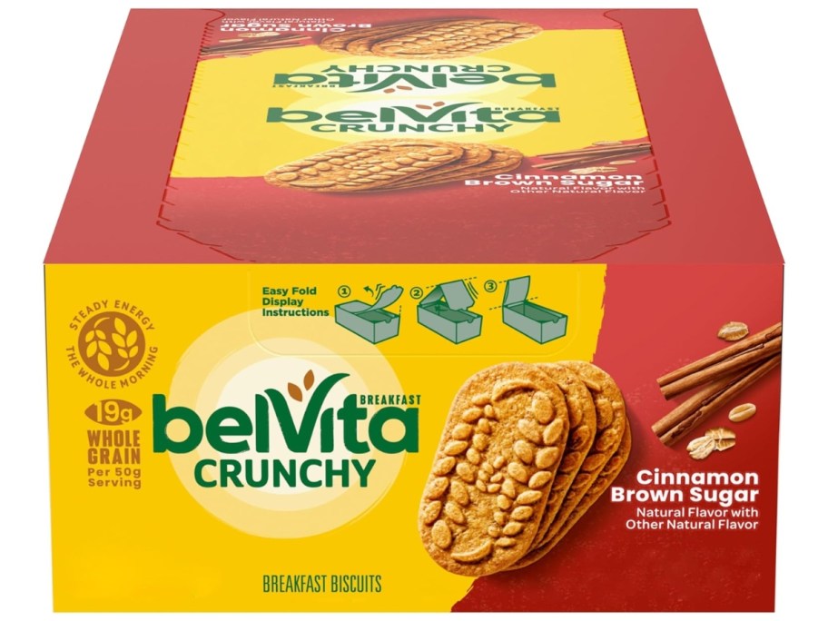 belVita Cinnamon Brown Sugar Breakfast Biscuits 32-Count