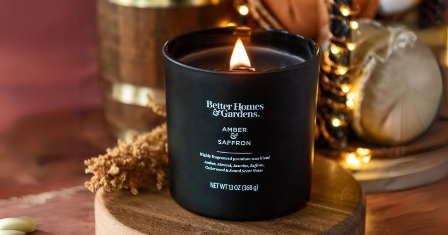 Better Homes & Gardens Wooden Wick Candles Only $10.87 on Walmart.com