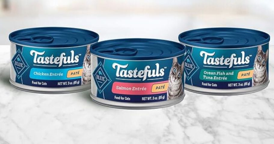 Blue Buffalo Cat Food 24-Count Variety Pack Only $23.88 Shipped + $10 Amazon Credit!
