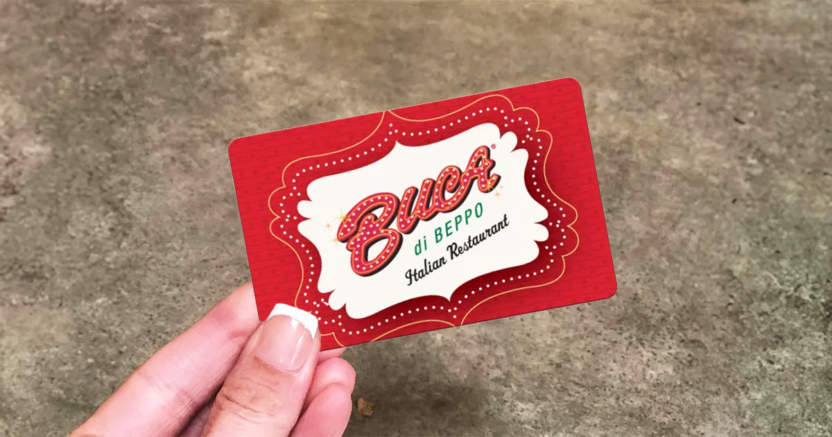 Up To 25 Off Gift Cards On Groupon Buca Di Peppo Krispy Kreme   Buca Di Beppo Gift Card 