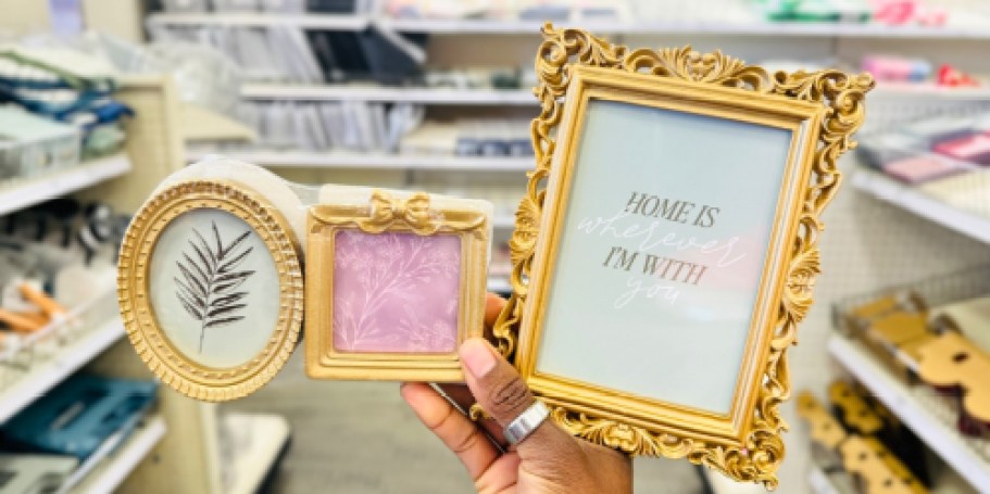 NEW $3 Vintage-Inspired Decorative Frames Spotted at Target