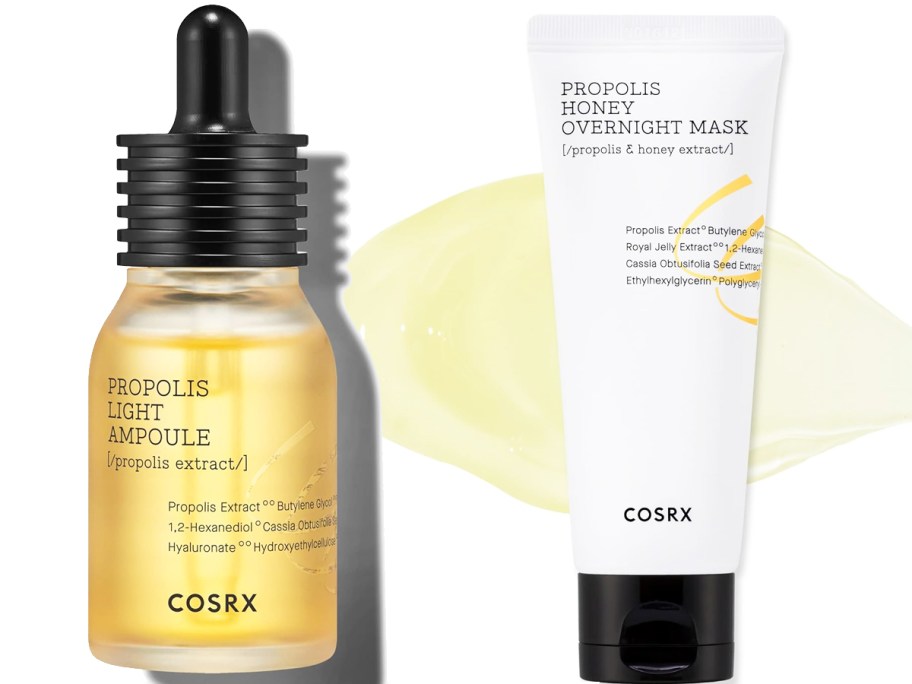 COSRX Propolis serum and overnight mask