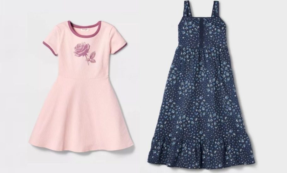Two Cat & Jack Girls Dresses