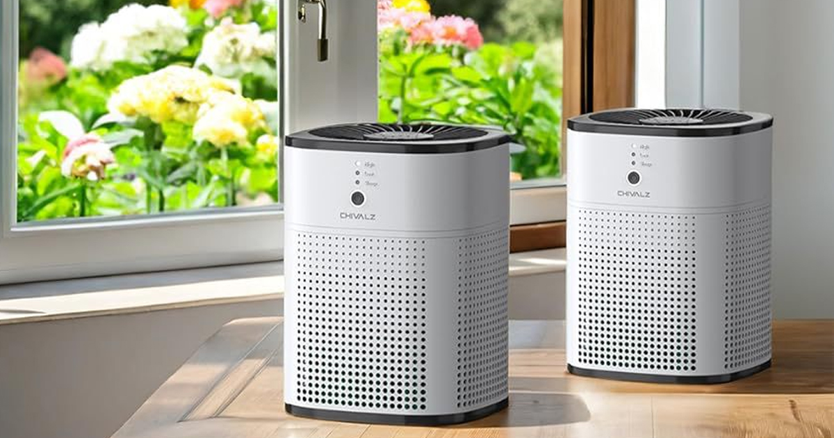 HEPA Air Purifiers w/ Oil Diffusers 2-Pack $59.84 Shipped on Amazon (Just $30 Each!)