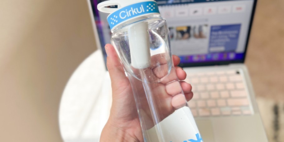 Score 2 Cirkul Water Bottles AND 7 Cartridges for Only $30 Shipped (Calorie & Sugar-Free Flavored Water)