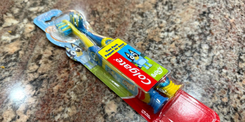 Colgate Bluey Kids Toothbrush 2-Pack Only $2.97 Shipped on Amazon