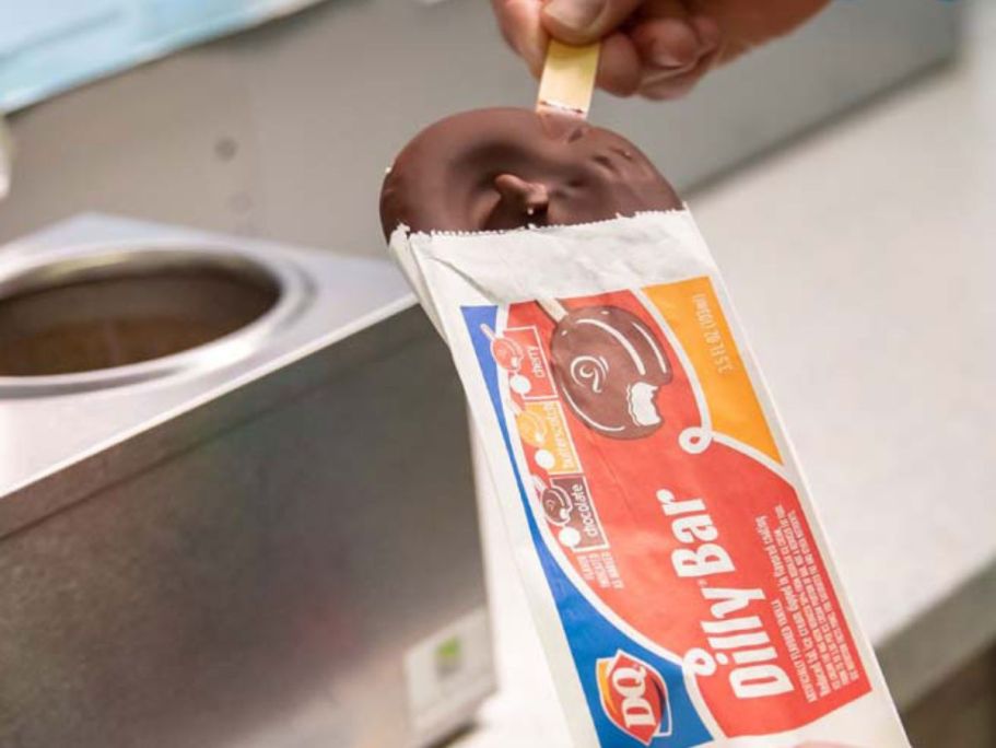 FREE Dairy Queen Dilly Bar with $1 Purchase – Today Only!