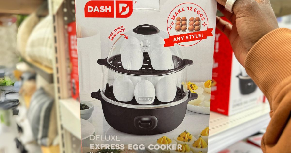 Dash Deluxe Express Egg Cooker Possibly Only 10.99 at Target Makes