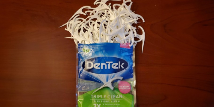 DenTek Advanced Clean Floss Picks 150-Count Just $2.96 Shipped on Amazon (Reg. $6)