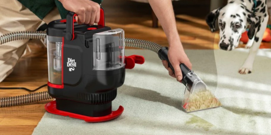 Dirt Devil Portable Carpet Cleaner Only $49.98 Shipped on HomeDepot.com (Reg. $109)