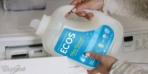 Highly-Rated ECOS Laundry Detergent 120 Load Bottle Just $11.48 on Walmart.com | Hypo-Allergenic & Plant-Based