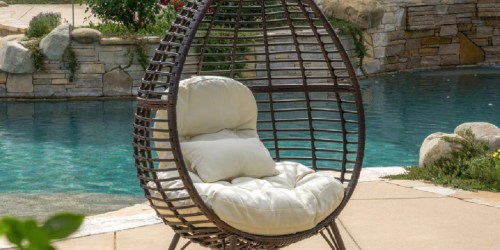 Rattan Egg Chair Only $157 Shipped on HomeDepot.com (Regularly $374)