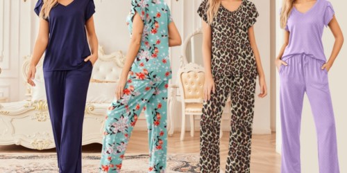 TWO Women’s Pajama Sets Only $18.99 Shipped on Amazon (Under $10 Per Pair)