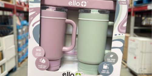 Ello 40oz Tumbler 2-Pack JUST $29.99 at Sam’s Club ($15 Each) | Awesome Stanley Alternative!