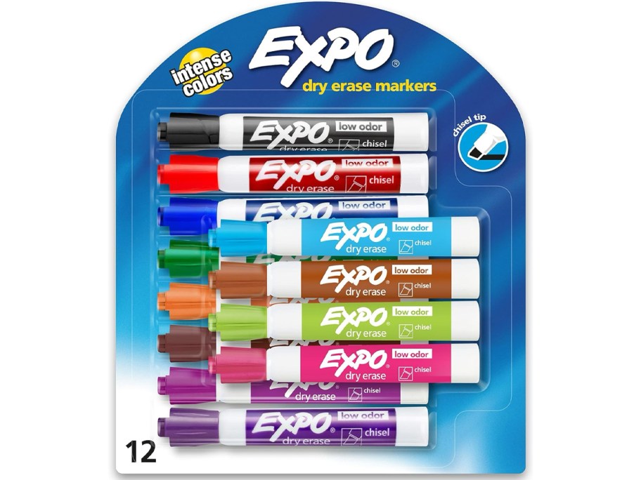 Expo Dry Erase Markers 12
