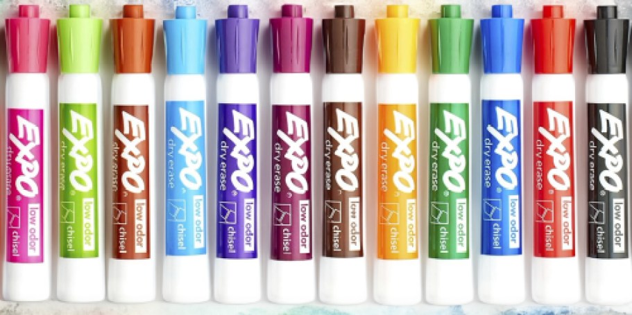 EXPO Dry Erase Markers 12-Count Just $7.98 Shipped for Amazon Prime Members (Reg. $30)