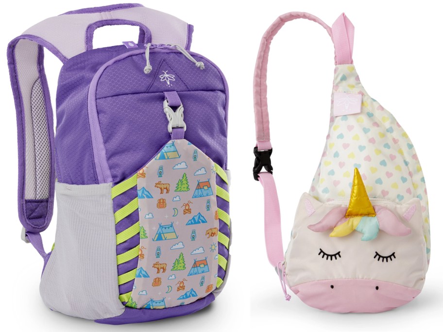 Firefly Outdoor Gear Youth Outdoor Camping Backpack and Sparkle the Unicorn Kid's Backpack