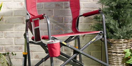 Portable Outdoor Rocking Chair w/ Cupholder from $47 Shipped (Over 25k Purchased Since Yesterday!)