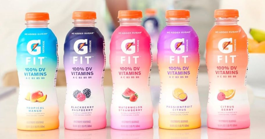 Gatorade Fit 12-Packs Only $11.91 Shipped on Amazon (Just 99¢ Each)