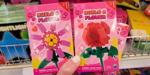 Build a Flower Kits Only $1 at Target (Cheap Screen-Free Activity)