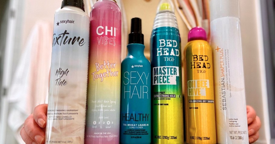 *HOT* Beauty Brands Annual Spray Sale | CHI, Redken, & More Hairsprays from $2.48!