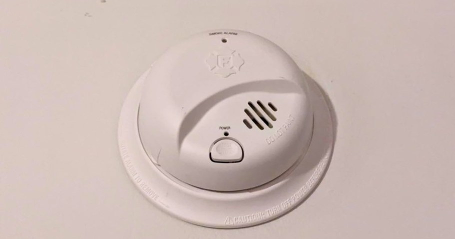 First Alert Battery Operated Smoke Alarm Just $10 on Amazon (Reg $17) | Detects Smoke Faster w/ Precision Monitoring