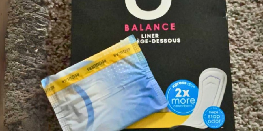 Kotex Panty Liners 80-Count Just $3.99 Shipped on Amazon (Reg. $8)