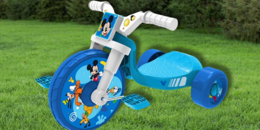 Mickey Mouse Fly Wheel Ride-On Tricycle Just $20.99 on Target.com