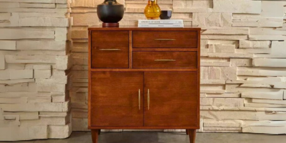 30% Off Target Furniture Sale | Mid-Century Modern Cabinet Just $286.99 Shipped (Reg. $410)