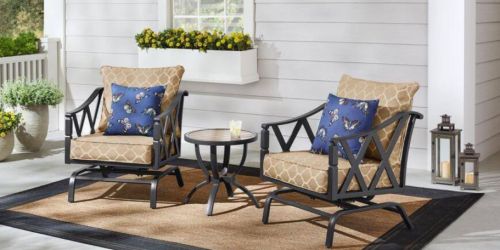Up to 60% Off Home Depot Patio Furniture | Conversation Set Just $287 Shipped (Reg. $719)
