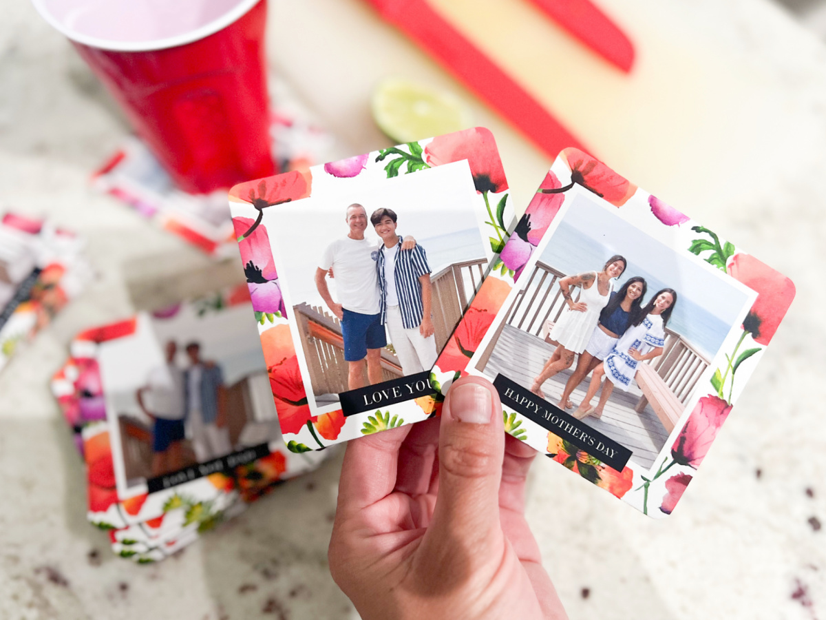 Walgreens Custom Photo Coasters 12-Pack Just $6 + Free Pickup (Reg. $15) | Last-Minute Gift Idea!