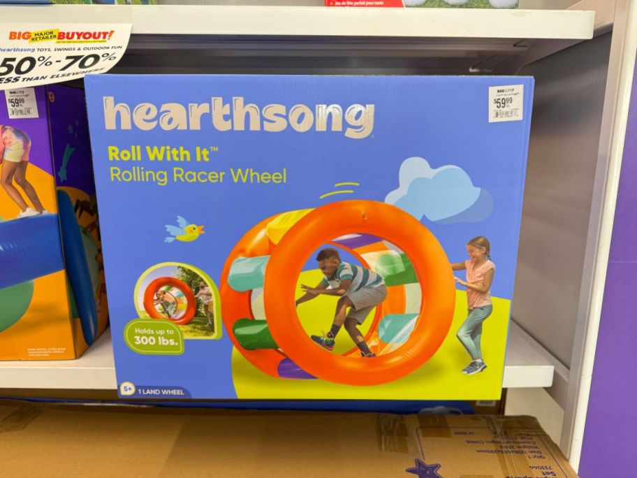 Hearthsong Roll With It Rolling Racer Wheel