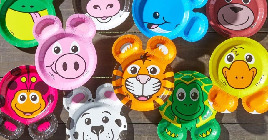 Hefty Zoo Pals Paper Plates 20-Count Only $6.64 Shipped on Amazon