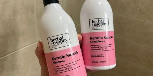 Herbalosophy Biotin + Collagen Shampoo & Conditioner Set ONLY $12 Shipped on Amazon