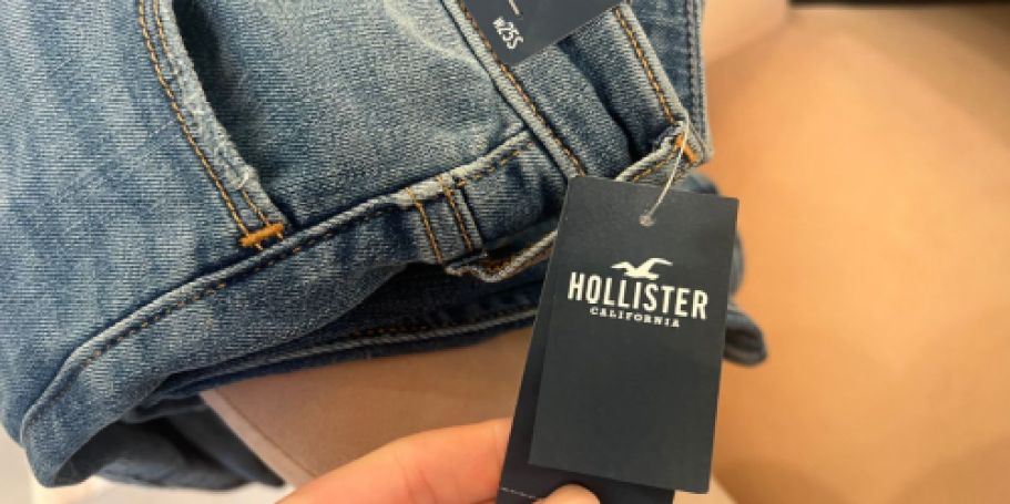 Up to 75% Off Hollister Jeans | Men’s & Women’s Styles from $13.49