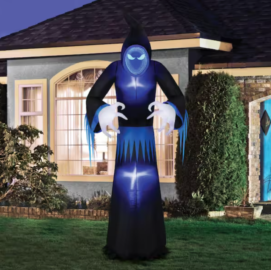 Home Depot Glowing Reaper Halloween Decoration