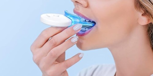 LED Teeth Whitening Kit Just $9.99 Shipped on Amazon (ONLY 42¢ Per Treatment!)