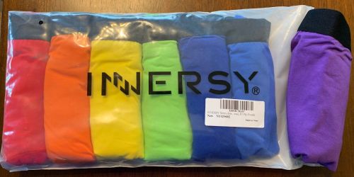 Innersy Men’s Cotton Boxer Briefs 7-Pack Only $25.19 Shipped on Amazon (Just $3.70 Per Pair!)