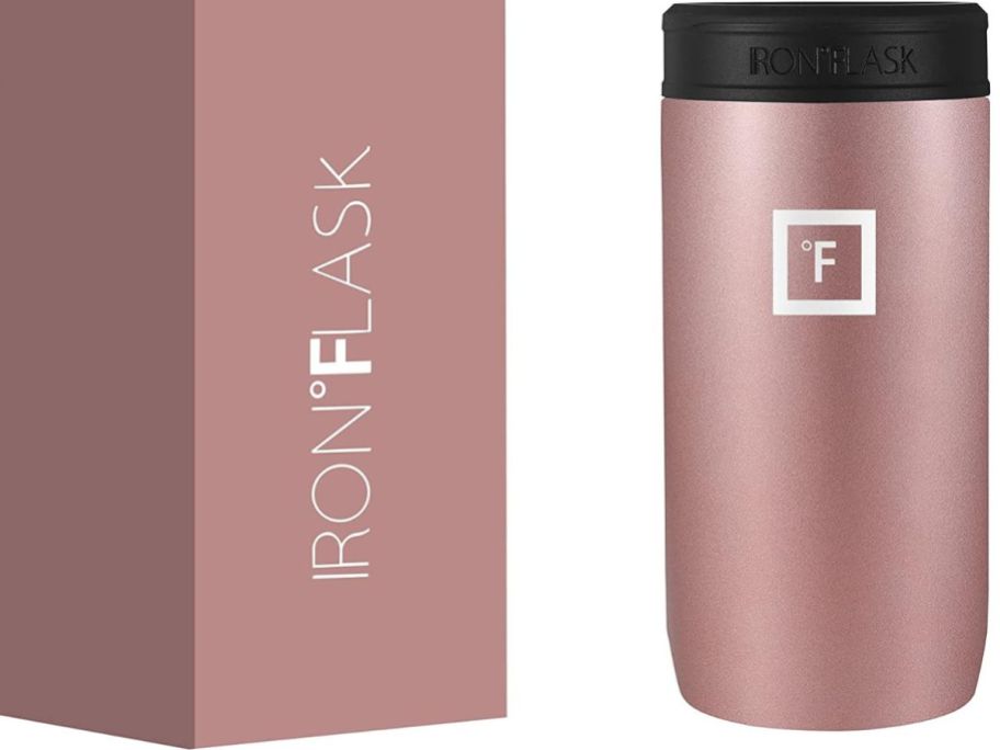 An Iron Flask Slim Can cooler