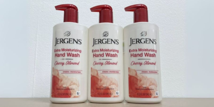 Jergens Hand Soap 3-Pack Just $5.38 Shipped on Amazon – Only $1.79 Each!