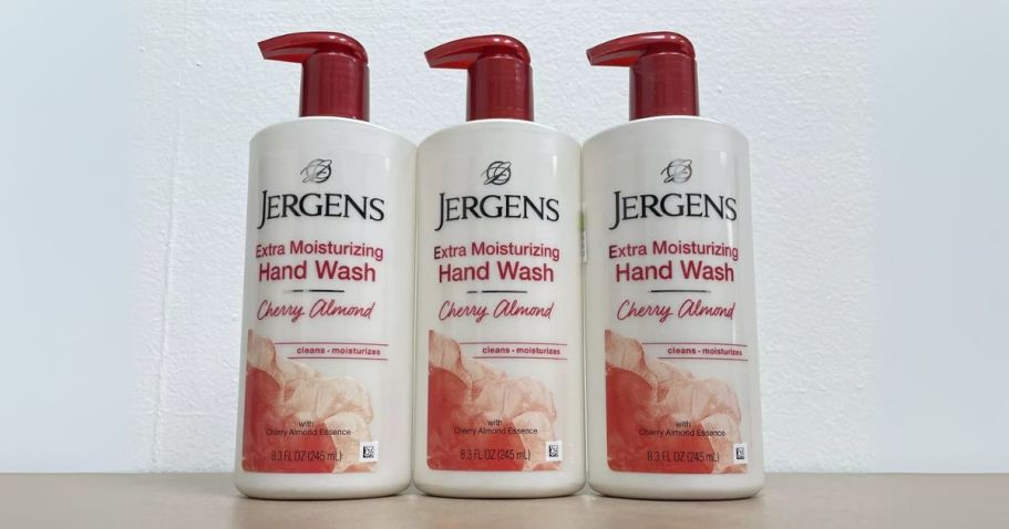 Jergens Hand Soap 3-Pack Just $5.38 Shipped on Amazon – Only $1.79 Each!